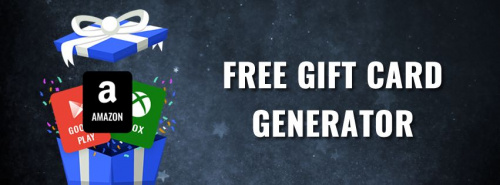 Free Gift Card Generator: https://free-gift-cards.net