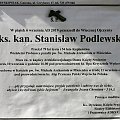 ks. kan. Stanisław Podlewski_klepsydra