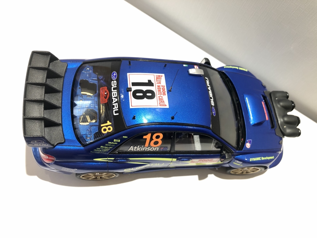 Subaru Impreza s11 WRC Monte Carlo 2016 Atkinson dla