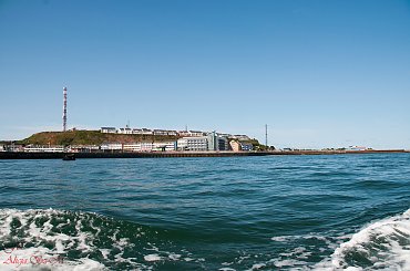 Wyspa Helgoland z Promu .. Wyspa- #Helgoland #morze #krajobrazy #alicjaszrednicka