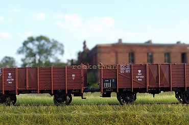 Wagony węglarki P.K.P. w skali 1:87. Epoka II #PKP #wagon #towarowy H0