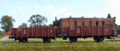 Wagony węglarki P.K.P. w skali 1:87. Epoka II #PKP #wagon #towarowy H0