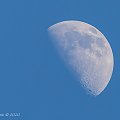 1 majowy księżyc #księżyc #kwadra #astrofoto #Chojnice