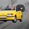 Ryszard Czarnecki w kabriolecie