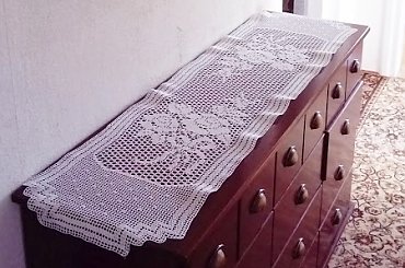 #bieżnik #szydełko #ażurowy #róże