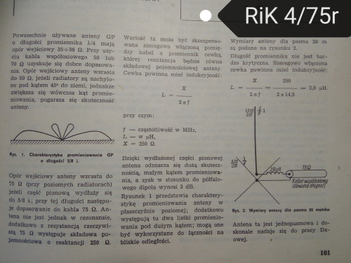 antena 5/8L 14mhz