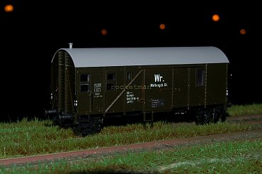 Brankard załogi pociągu towarowego kolei PKP z epoki IVa. Skala 1:87 Konwersja rocketman. #brankard #PKP #Wałbrzych