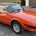 Fiat X1/9 pomarańczowy