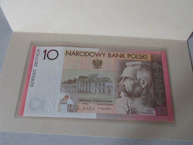 Banknot Kolekcjonerski Józef Piłsudski