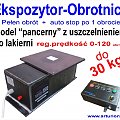 Ekspozytor Obrotnica Kawalet Napęd reklamy do 30kg przemysłowy, sterowanie. www.arturion.eu