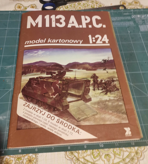 M 113 model kartonowy