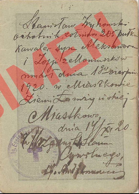 paszport pruski